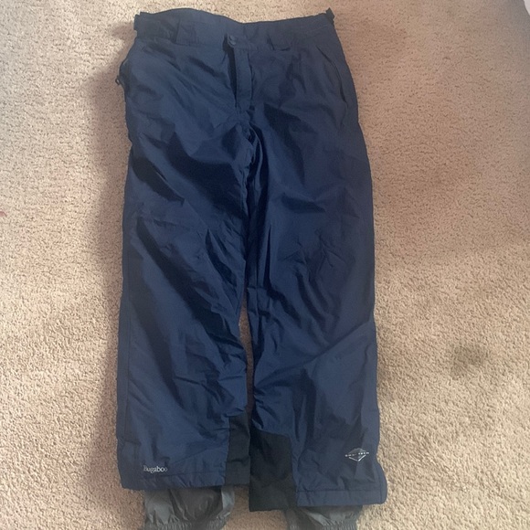 Mens Columbia fleece lined ski pants - Picture 1 of 6